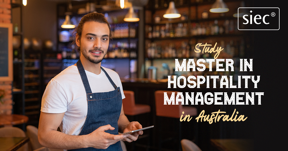 Study Master in Hospitality Management in Australia